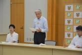 7月23日 自治医科大学及び獨協医科大学新入生への知事激励会が開催されました