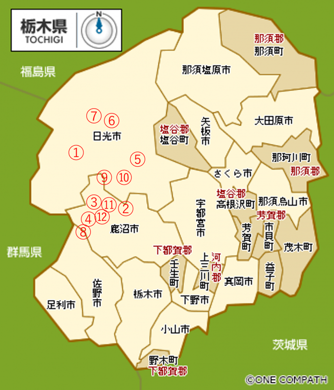 路線位置図