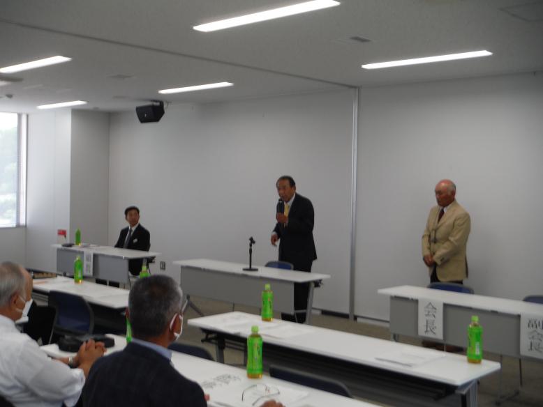 【新会長、副会長就任あいさつ】