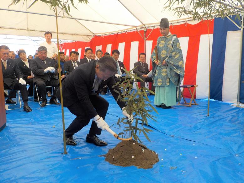 斎鎌の儀（下都賀農業振興事務所長）