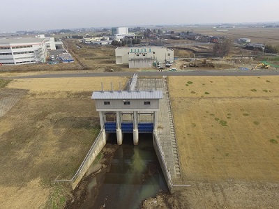 西前原排水機場（工事後）