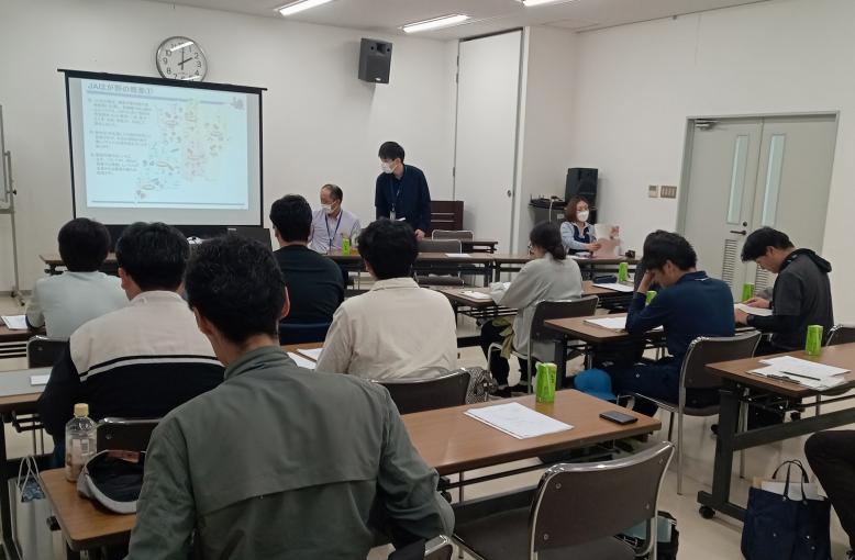 産地調査（JAはが野）